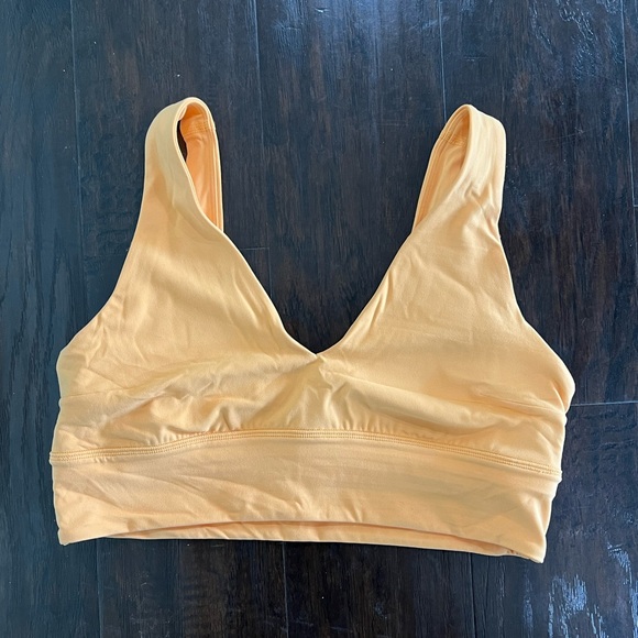 Lululemon Orange Align Sports Bra open - Size 12 - Picture 3 of 5